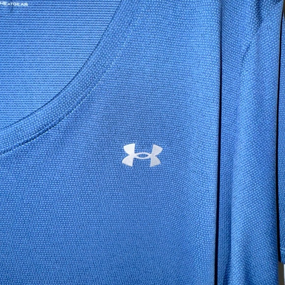Under Armour Women’s Short Sleeve Blue Tee Size 2X - Picture 2 of 5